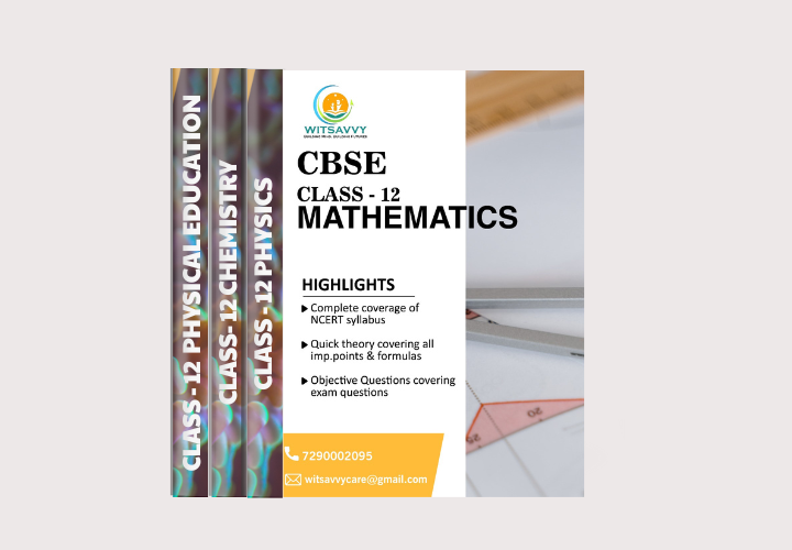 CLASS 12  MATH GROUP Study Material (2024 Edition)